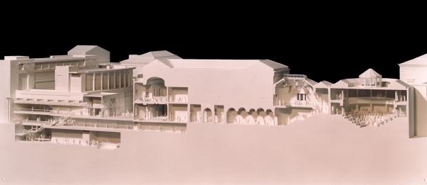 Architect's model of Leinster House 2000