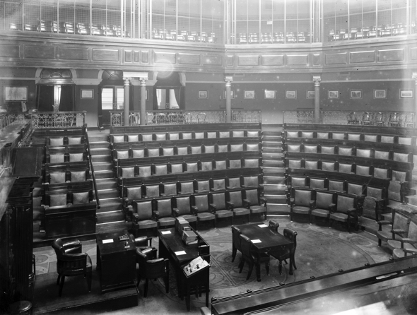 Photograph of the Dáil Chamber