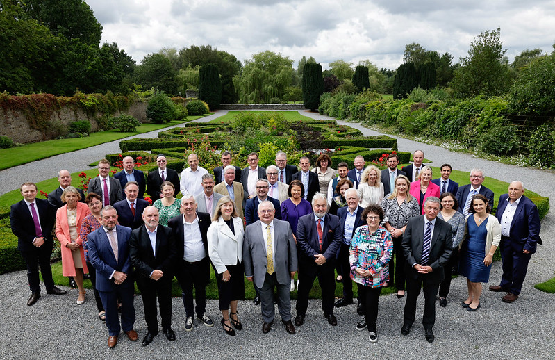 Group photo of the participants of the 2023 Speakers of the Isles conference